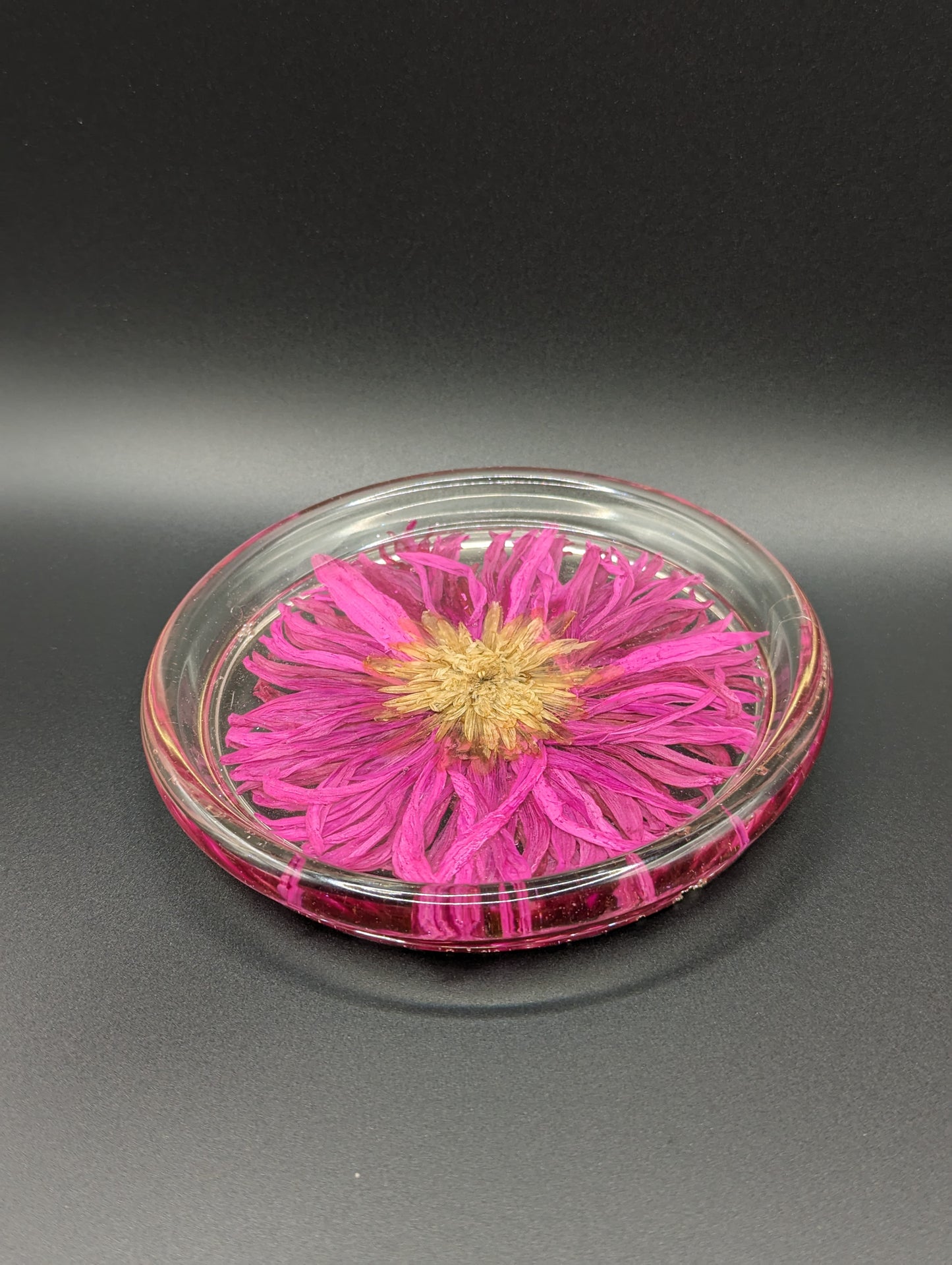 Preserved Pressed Flowers Trinket Tray